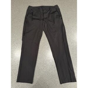 BYLT Everyday Pant 2.0 Men's 38 Slim Fit Black Stretch Performance Basics